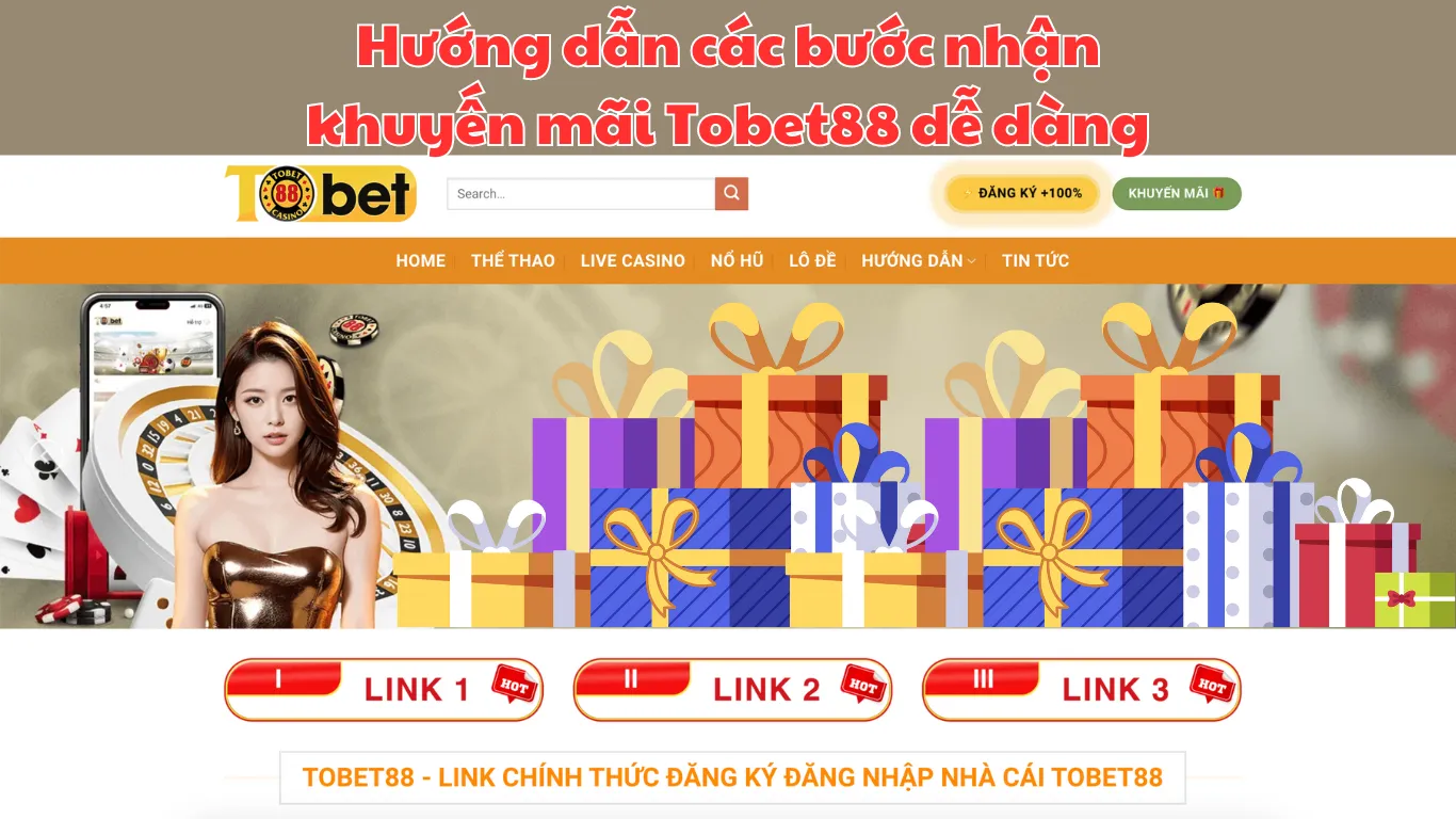 Tất tần tật khuyến mãi Tobet88: Cách nhận ưu đãi nhanh chóng Tất tần tật khuyến mãi Tobet88: Cách nhận ưu đãi nhanh chóng