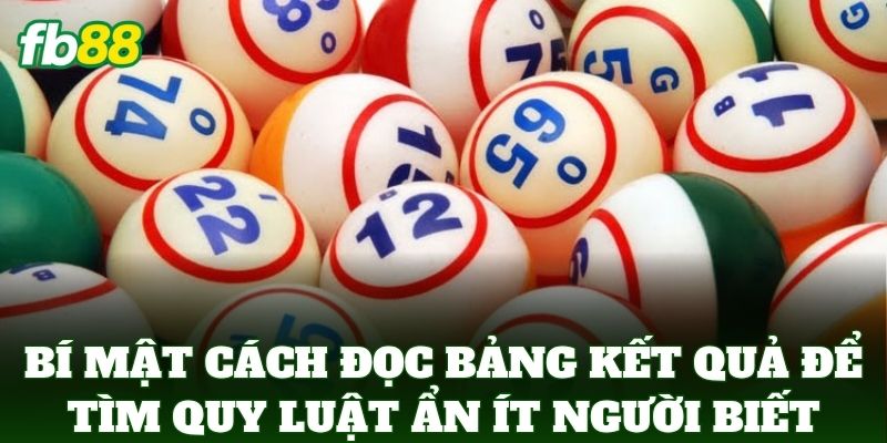 Cách Đọc Bảng Kết Quả Để Tìm Quy Luật Ẩn Soi Cầu FB88 Cách Đọc Bảng Kết Quả Để Tìm Quy Luật Ẩn Soi Cầu FB88