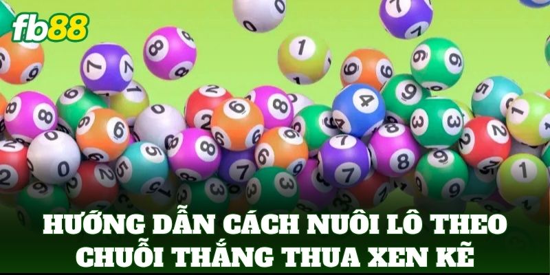 Cách Nuôi Lô Theo Chuỗi Thắng Thua Xen Kẽ Từ Cao Thủ FB88