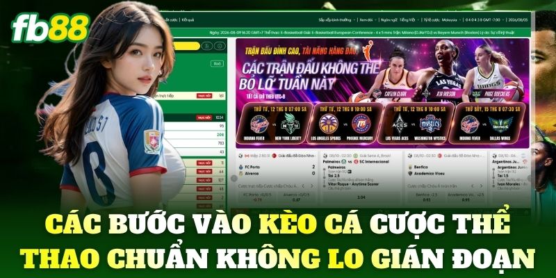 Thể Thao FB88 - Cập Nhật Kèo Hot Trả Thưởng Cực Nhanh