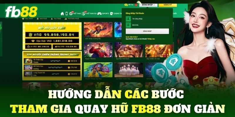 Nổ Hũ FB88 - Sảnh Slots Game Đổi Thưởng Hot Nhất 2026