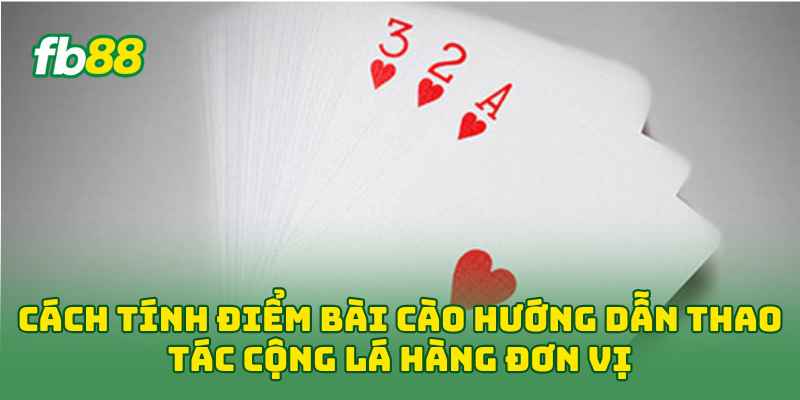 Cách Tính Điểm Bài Cào Với 3 Bước Cơ Bản Cực Dễ Nhớ Cách Tính Điểm Bài Cào Với 3 Bước Cơ Bản Cực Dễ Nhớ